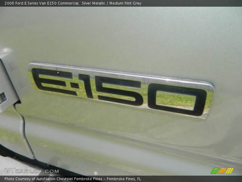 Silver Metallic / Medium Flint Grey 2006 Ford E Series Van E150 Commercial