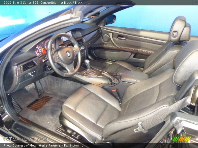 Jet Black / Black 2012 BMW 3 Series 328i Convertible