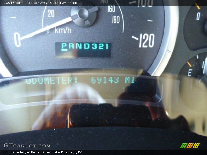 Quicksilver / Shale 2004 Cadillac Escalade AWD
