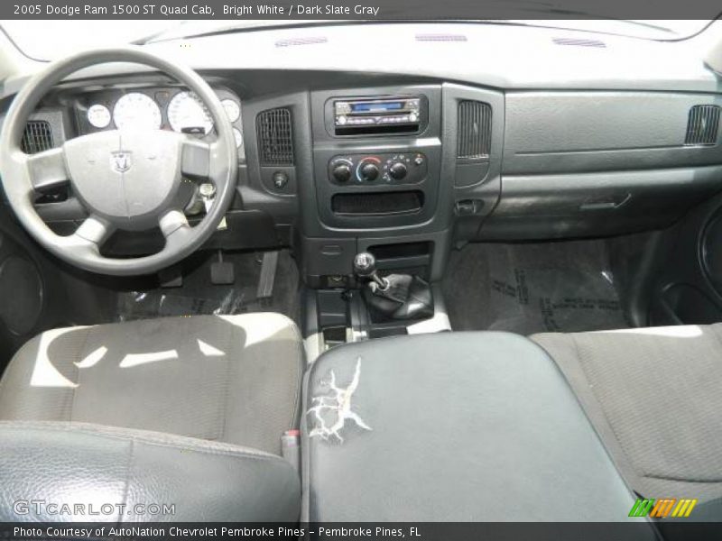 Dashboard of 2005 Ram 1500 ST Quad Cab