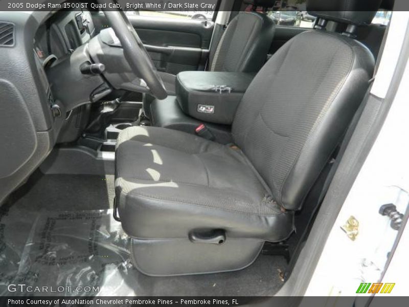 Front Seat of 2005 Ram 1500 ST Quad Cab