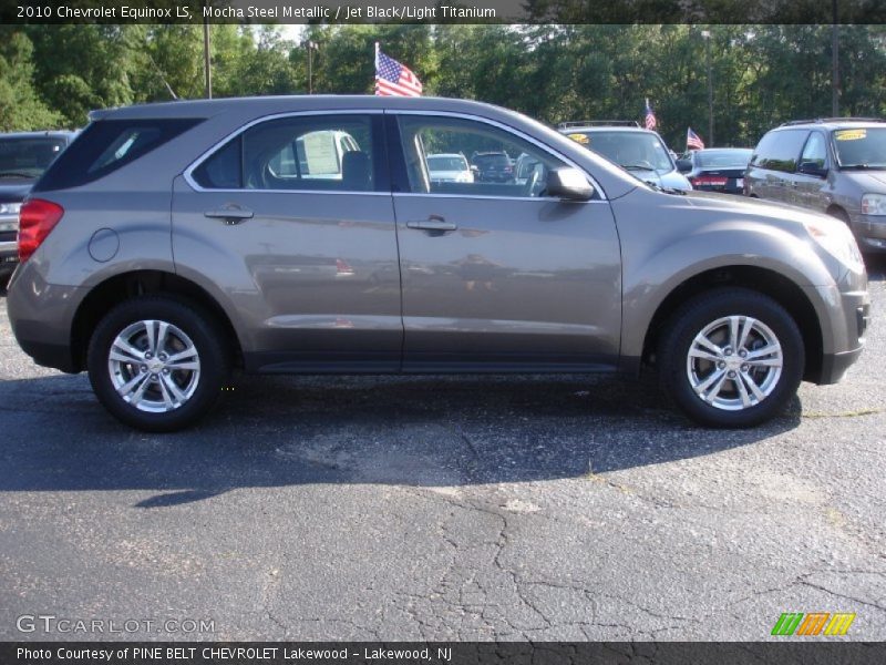 Mocha Steel Metallic / Jet Black/Light Titanium 2010 Chevrolet Equinox LS