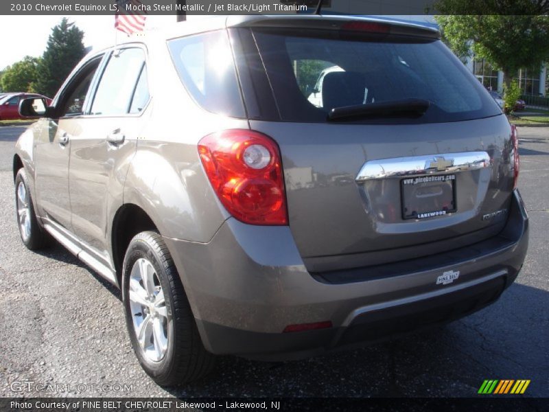 Mocha Steel Metallic / Jet Black/Light Titanium 2010 Chevrolet Equinox LS