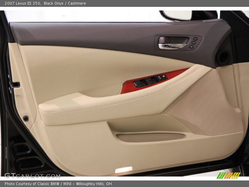 Black Onyx / Cashmere 2007 Lexus ES 350