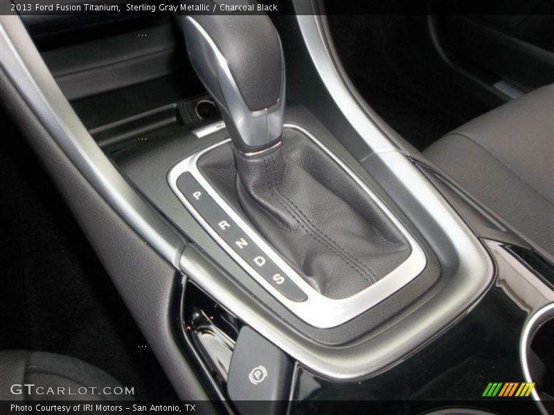 Sterling Gray Metallic / Charcoal Black 2013 Ford Fusion Titanium