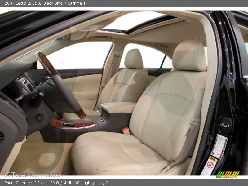 Black Onyx / Cashmere 2007 Lexus ES 350