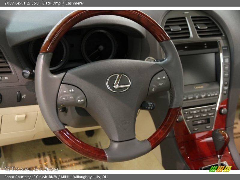 Black Onyx / Cashmere 2007 Lexus ES 350