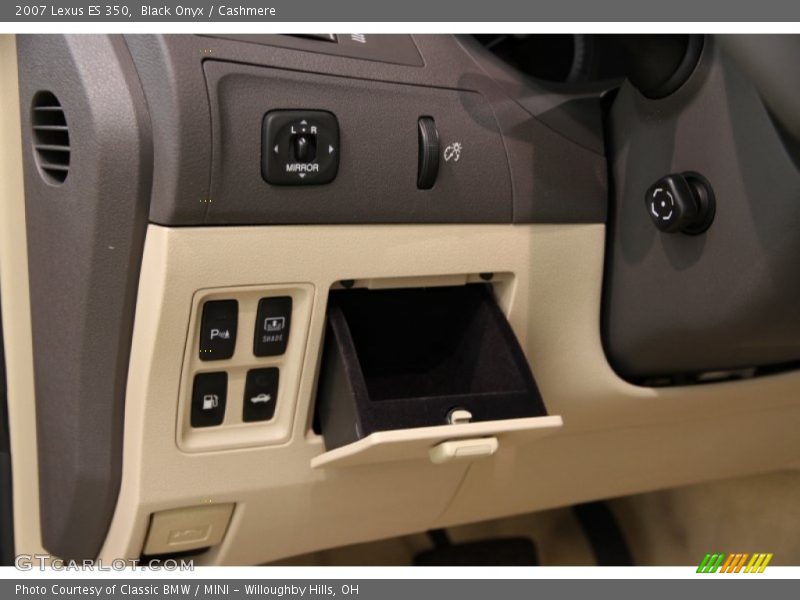 Black Onyx / Cashmere 2007 Lexus ES 350