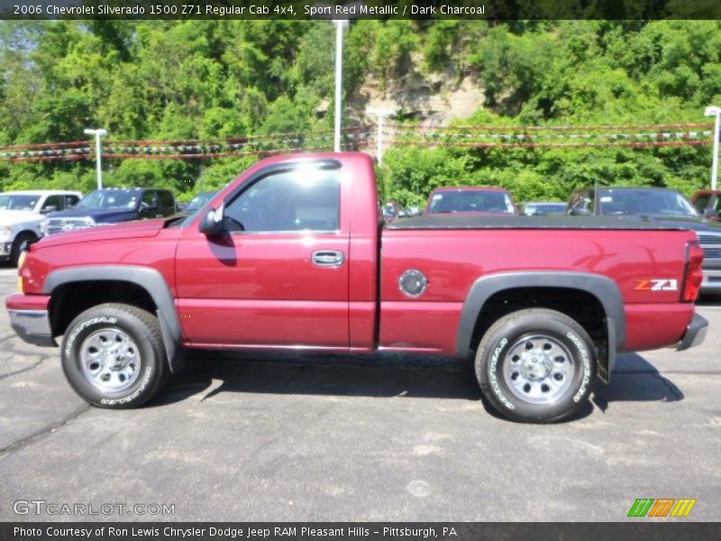  2006 Silverado 1500 Z71 Regular Cab 4x4 Sport Red Metallic