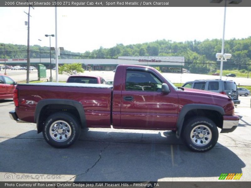 Sport Red Metallic / Dark Charcoal 2006 Chevrolet Silverado 1500 Z71 Regular Cab 4x4