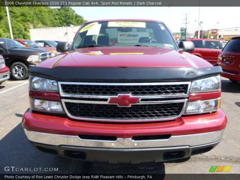 Sport Red Metallic / Dark Charcoal 2006 Chevrolet Silverado 1500 Z71 Regular Cab 4x4
