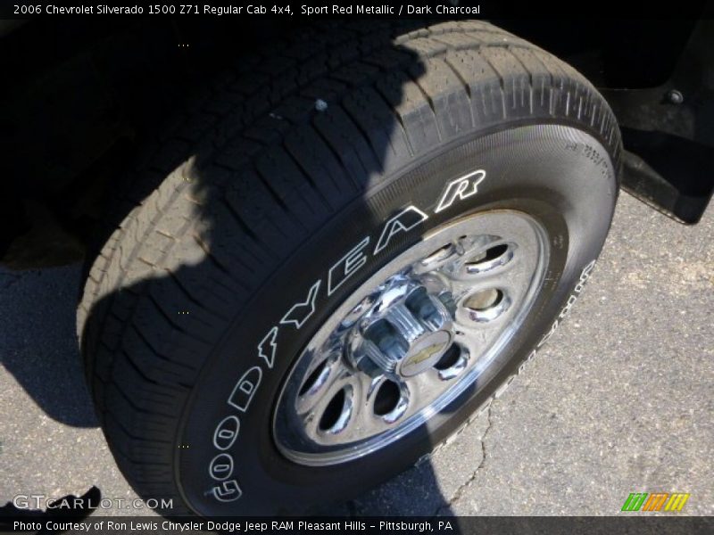 Sport Red Metallic / Dark Charcoal 2006 Chevrolet Silverado 1500 Z71 Regular Cab 4x4