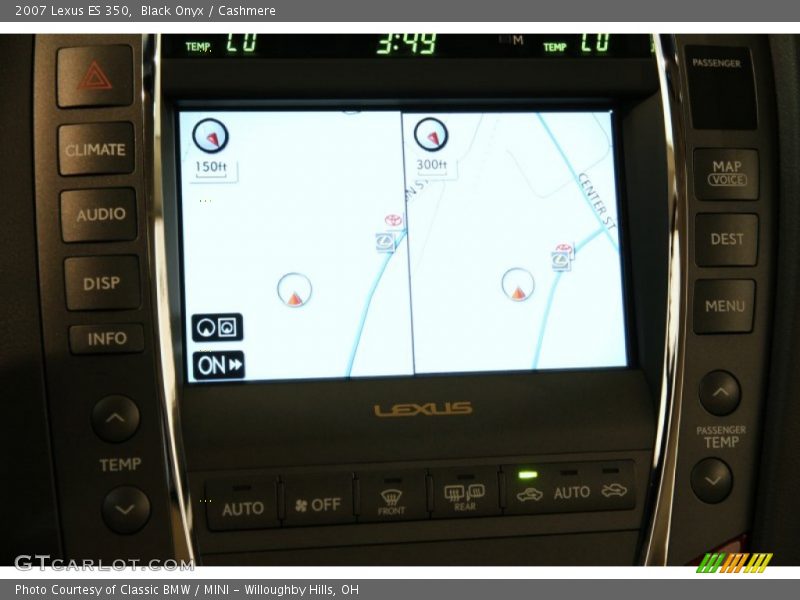Black Onyx / Cashmere 2007 Lexus ES 350