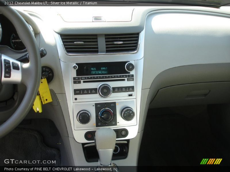Silver Ice Metallic / Titanium 2012 Chevrolet Malibu LT