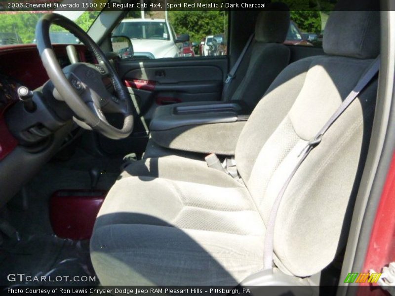 Sport Red Metallic / Dark Charcoal 2006 Chevrolet Silverado 1500 Z71 Regular Cab 4x4