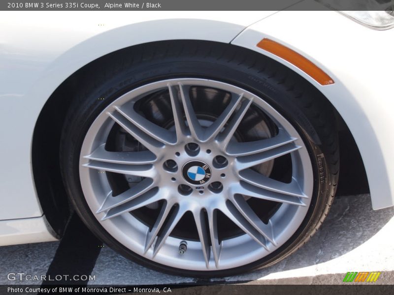 Alpine White / Black 2010 BMW 3 Series 335i Coupe