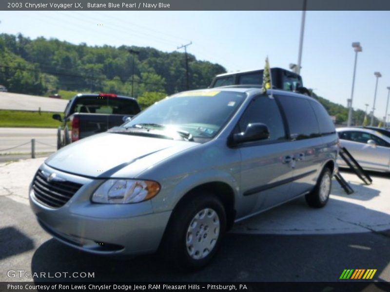 Butane Blue Pearl / Navy Blue 2003 Chrysler Voyager LX