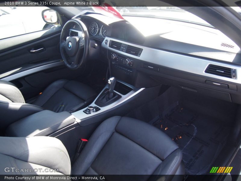 Alpine White / Black 2010 BMW 3 Series 335i Coupe