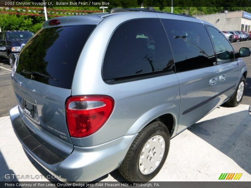 Butane Blue Pearl / Navy Blue 2003 Chrysler Voyager LX
