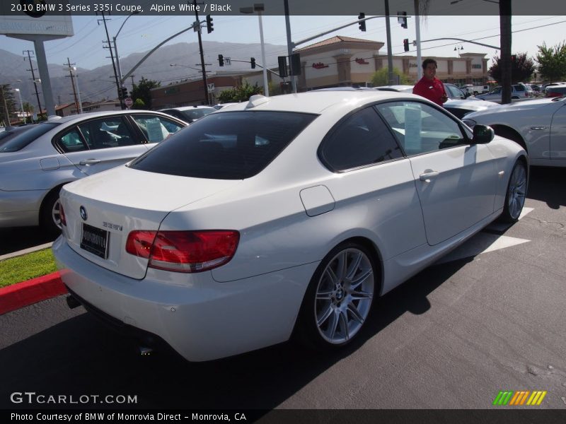 Alpine White / Black 2010 BMW 3 Series 335i Coupe