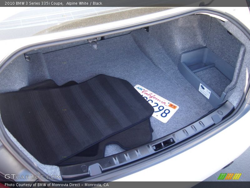Alpine White / Black 2010 BMW 3 Series 335i Coupe