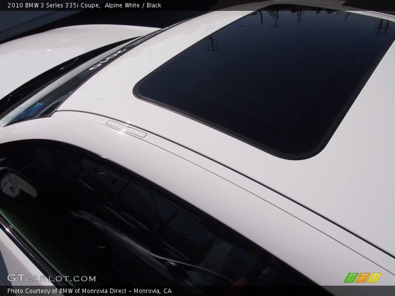 Alpine White / Black 2010 BMW 3 Series 335i Coupe