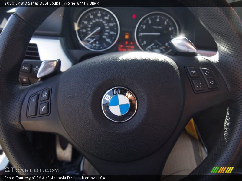 Alpine White / Black 2010 BMW 3 Series 335i Coupe