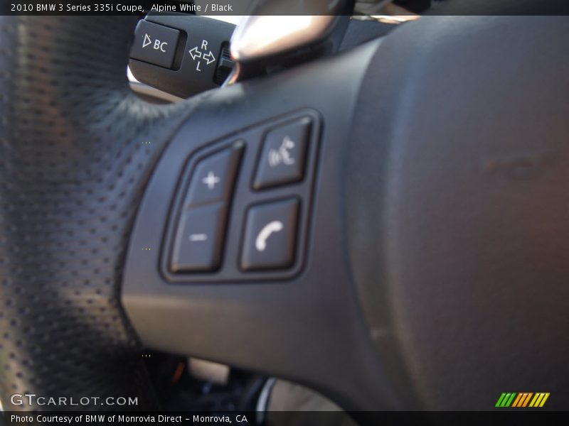 Alpine White / Black 2010 BMW 3 Series 335i Coupe