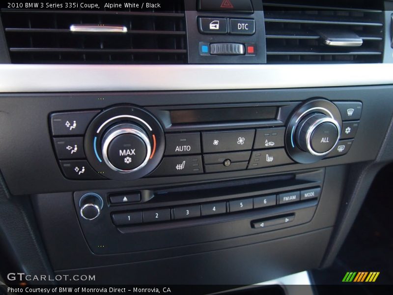 Alpine White / Black 2010 BMW 3 Series 335i Coupe
