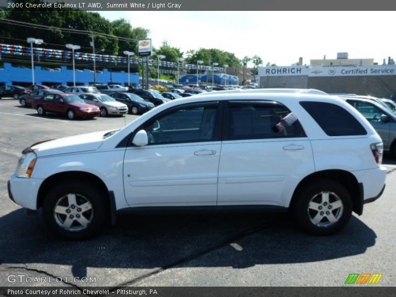 Summit White / Light Gray 2006 Chevrolet Equinox LT AWD