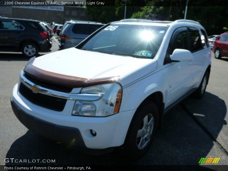 Summit White / Light Gray 2006 Chevrolet Equinox LT AWD
