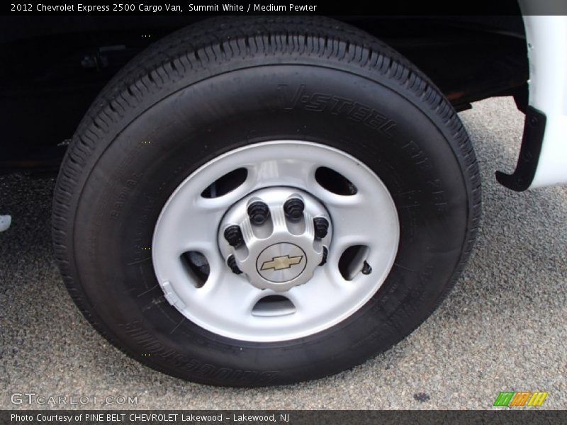  2012 Express 2500 Cargo Van Wheel