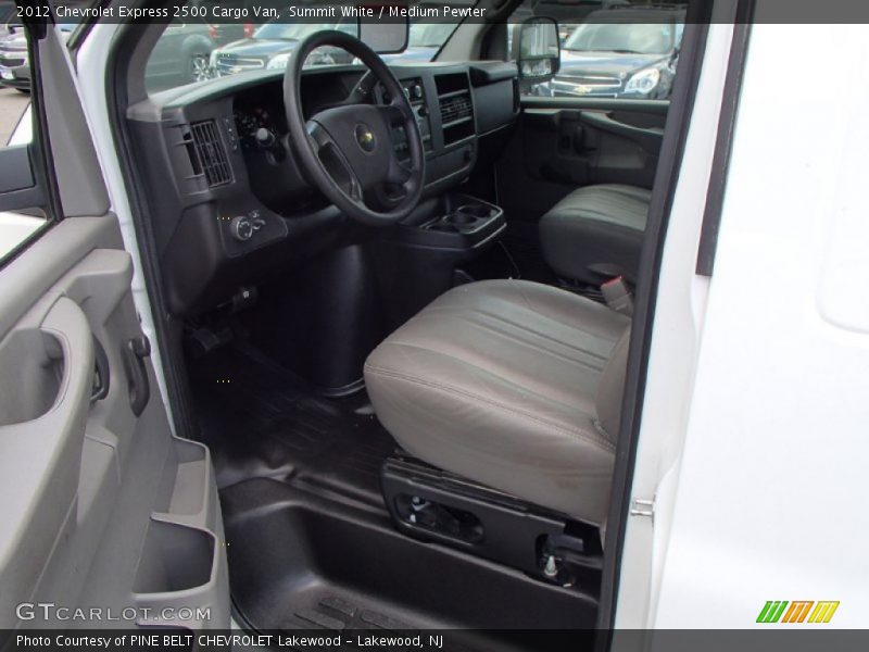 Summit White / Medium Pewter 2012 Chevrolet Express 2500 Cargo Van