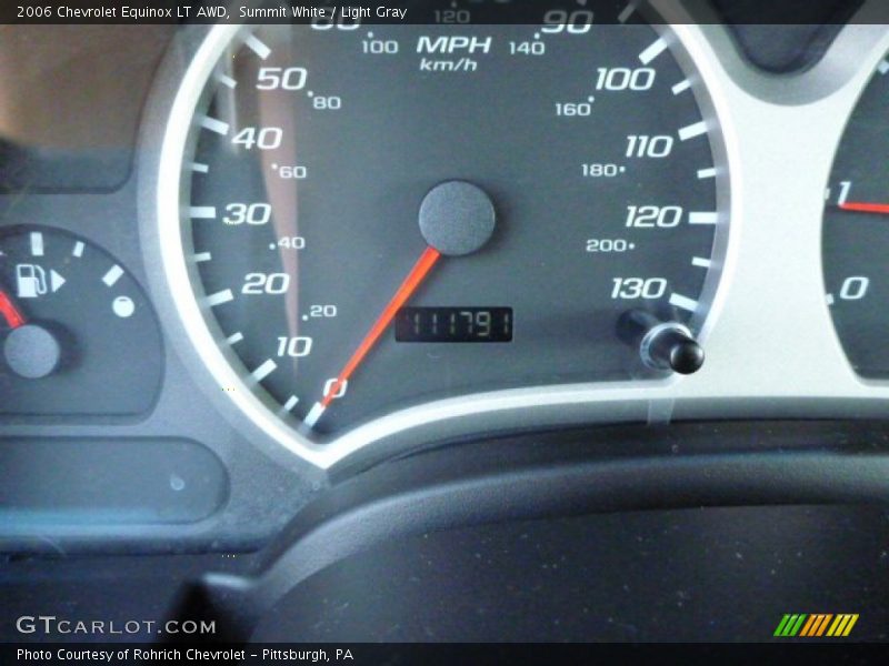 Summit White / Light Gray 2006 Chevrolet Equinox LT AWD