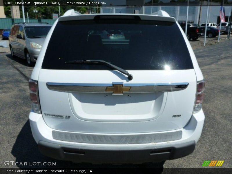 Summit White / Light Gray 2006 Chevrolet Equinox LT AWD