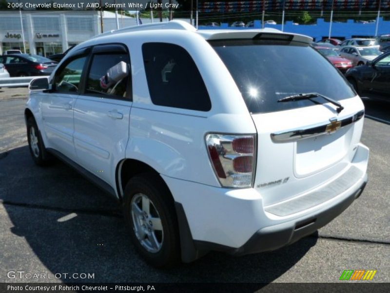 Summit White / Light Gray 2006 Chevrolet Equinox LT AWD