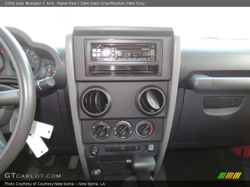 Flame Red / Dark Slate Gray/Medium Slate Gray 2009 Jeep Wrangler X 4x4