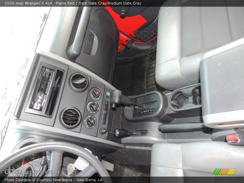 Flame Red / Dark Slate Gray/Medium Slate Gray 2009 Jeep Wrangler X 4x4