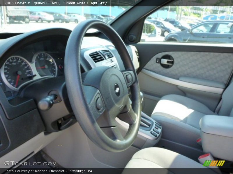Summit White / Light Gray 2006 Chevrolet Equinox LT AWD