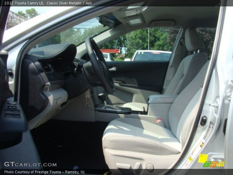 Classic Silver Metallic / Ash 2012 Toyota Camry LE