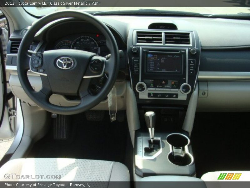 Classic Silver Metallic / Ash 2012 Toyota Camry LE