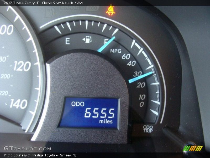 Classic Silver Metallic / Ash 2012 Toyota Camry LE