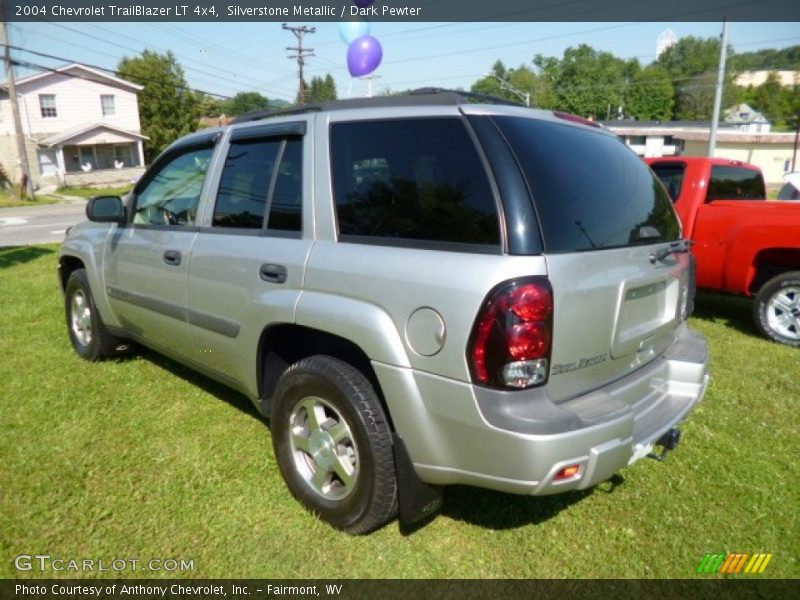 Silverstone Metallic / Dark Pewter 2004 Chevrolet TrailBlazer LT 4x4