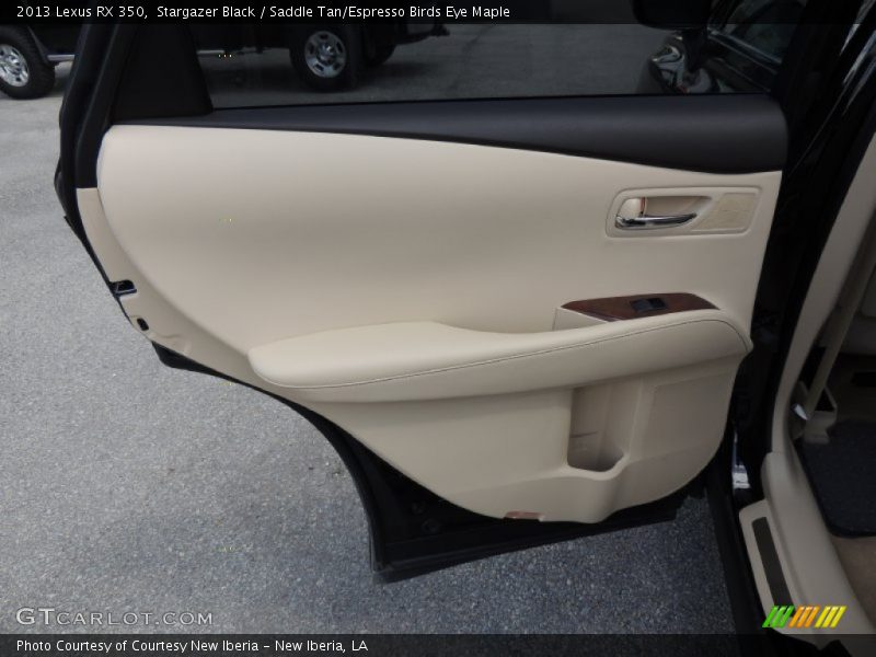 Stargazer Black / Saddle Tan/Espresso Birds Eye Maple 2013 Lexus RX 350