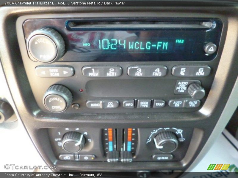 Silverstone Metallic / Dark Pewter 2004 Chevrolet TrailBlazer LT 4x4