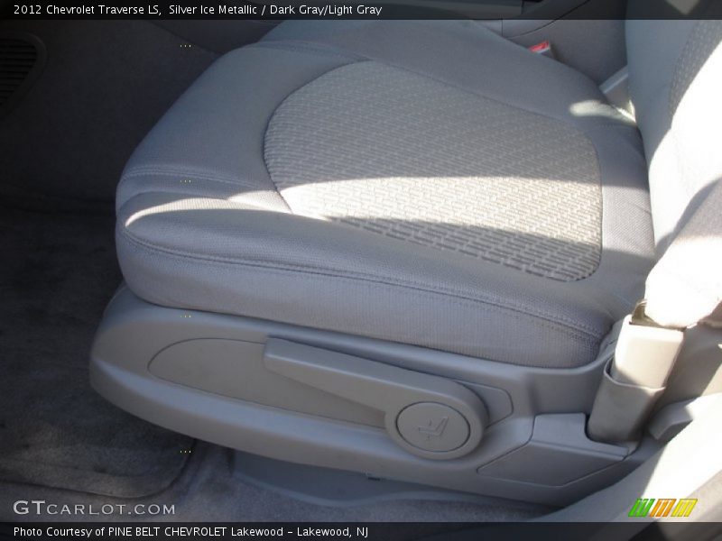 Silver Ice Metallic / Dark Gray/Light Gray 2012 Chevrolet Traverse LS
