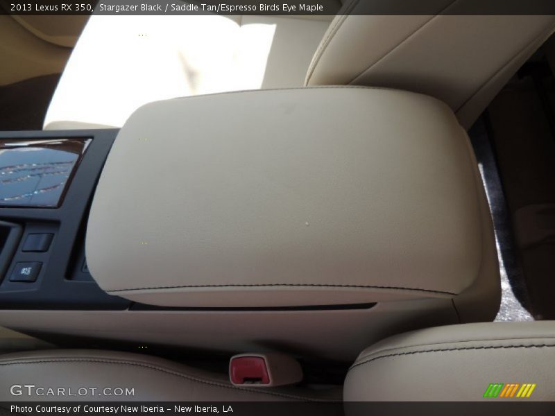 Stargazer Black / Saddle Tan/Espresso Birds Eye Maple 2013 Lexus RX 350