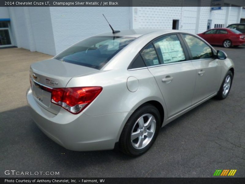  2014 Cruze LT Champagne Silver Metallic