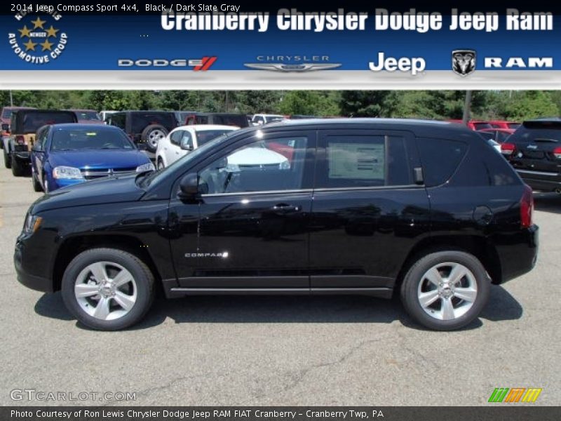 Black / Dark Slate Gray 2014 Jeep Compass Sport 4x4