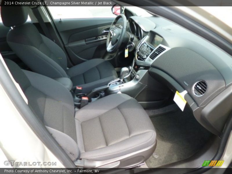 Champagne Silver Metallic / Jet Black 2014 Chevrolet Cruze LT